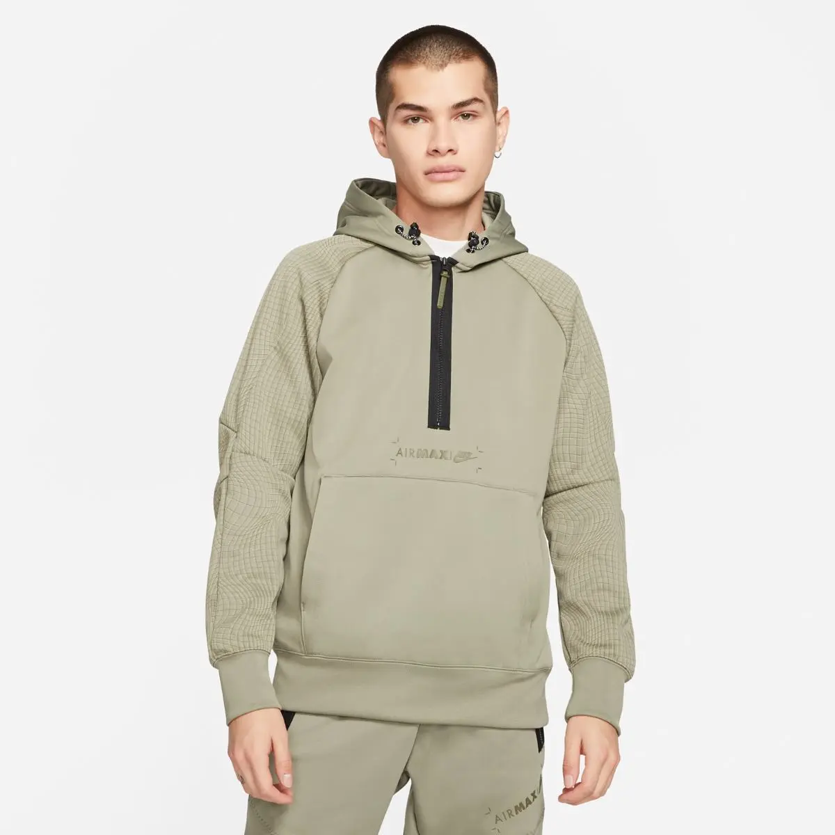 Кофта мужская Nike Sportswear Air Max Men's 1/2-Zip Fleece Hoodie