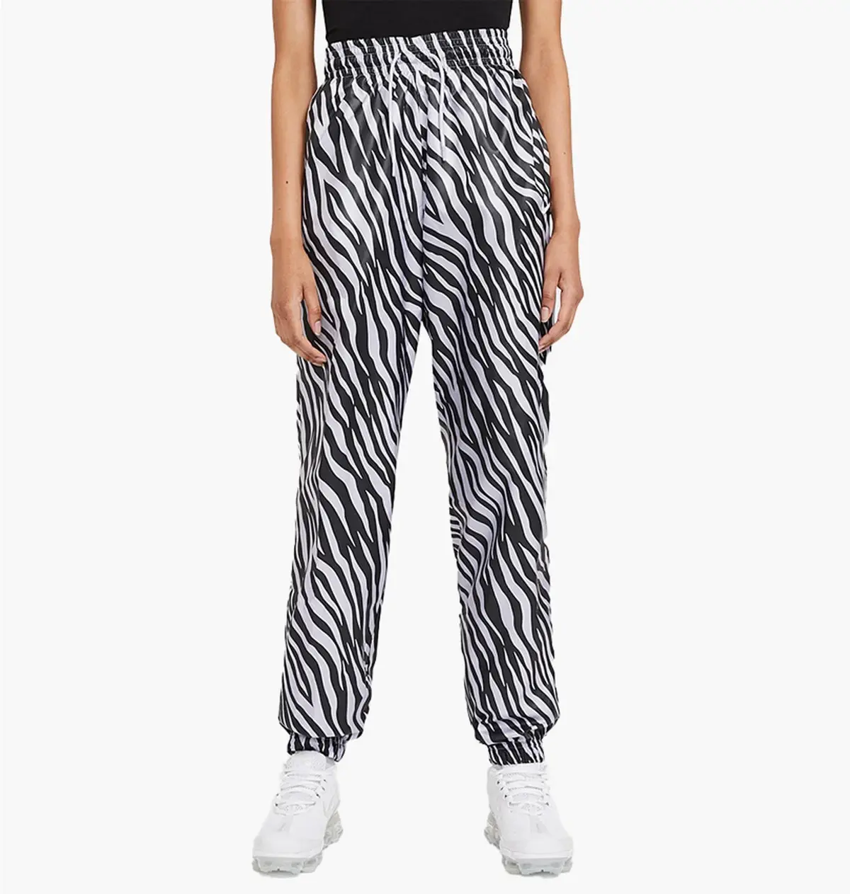 Брюки женские Nike Sportswear Icon Clash Woven Pant Black/White