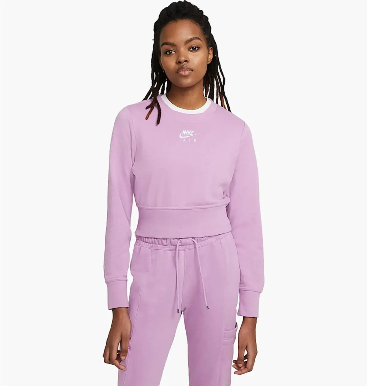 Кофта жіночі Nike Air Crew Fleece Violet