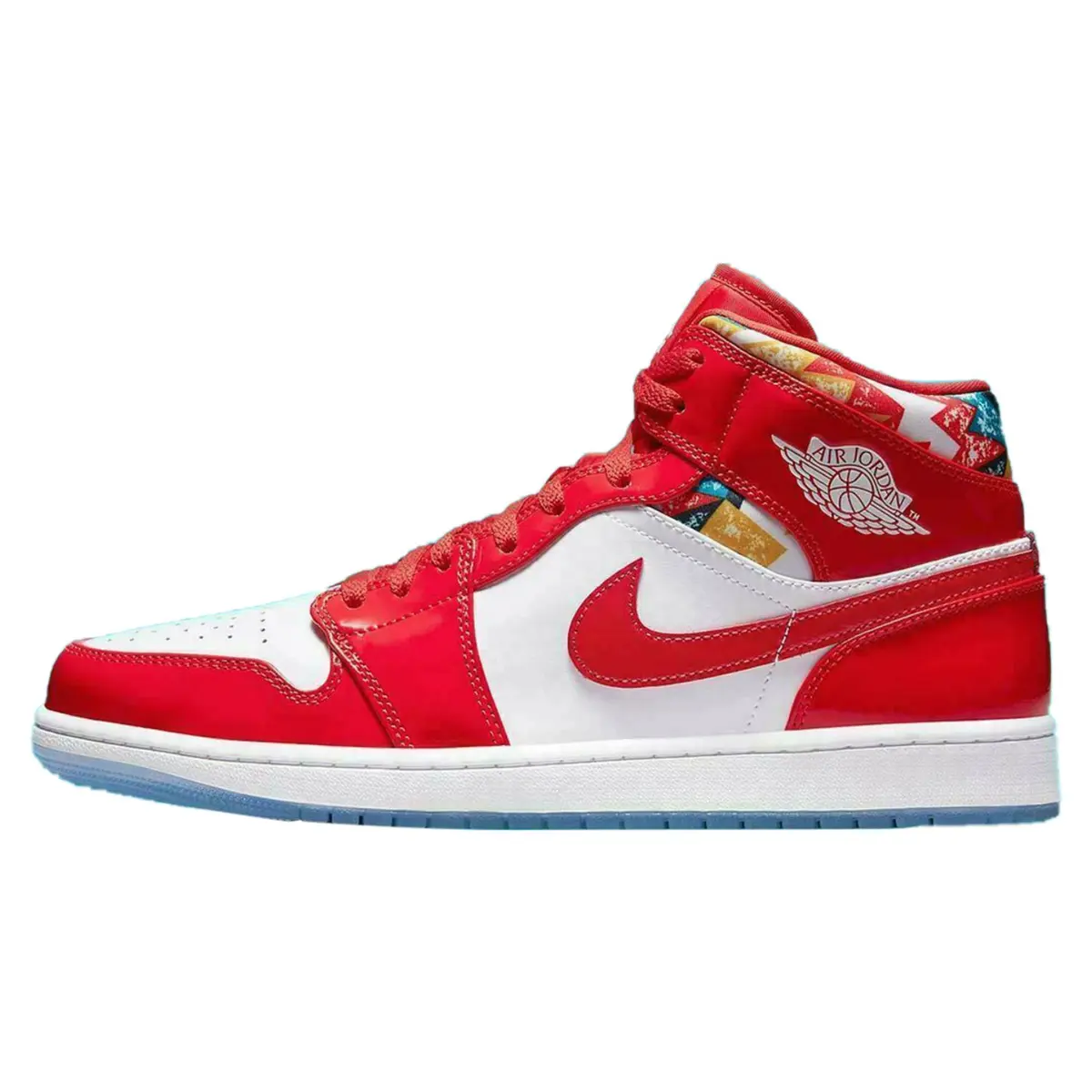 Кроссовки женские Jordan Air 1 Mid Barcelona Sweater