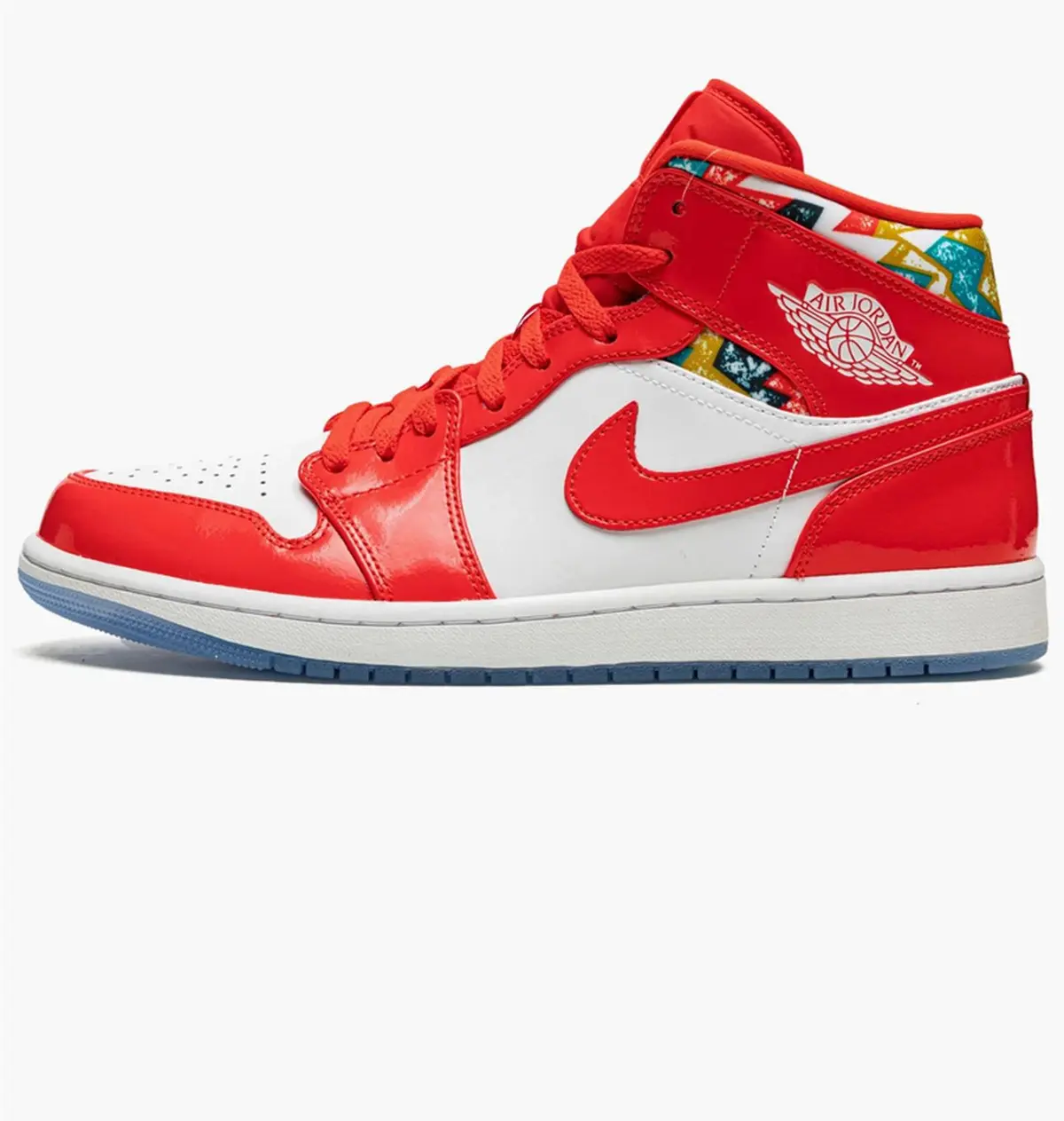 Кроссовки мужские Jordan 1 Mid Se White/Red