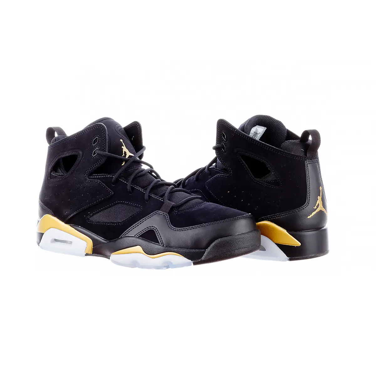 Кроссовки мужские Jordan Flight Club 91 Black Llic Gold