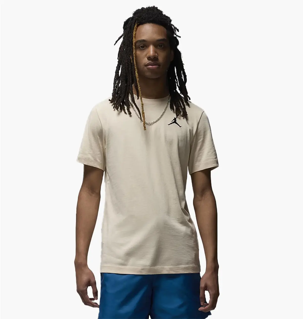 Футболка чоловіча Jordan Jumpman Emb Ss Crew Beige