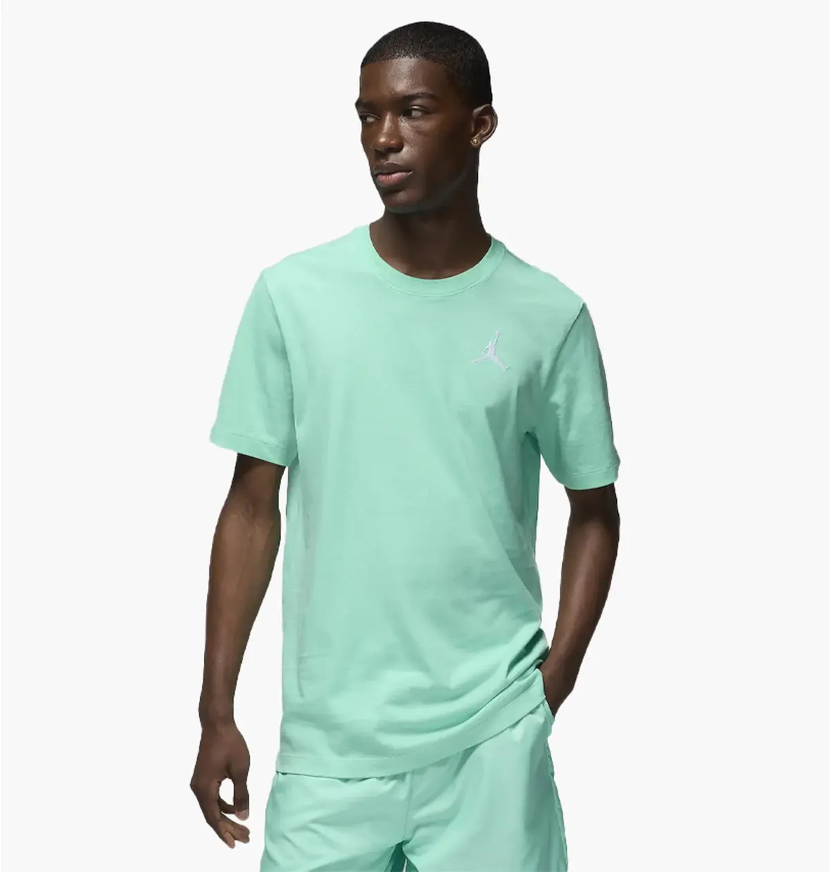 Футболка чоловіча Jordan Jumpman Emb Ss Crew Turquoise