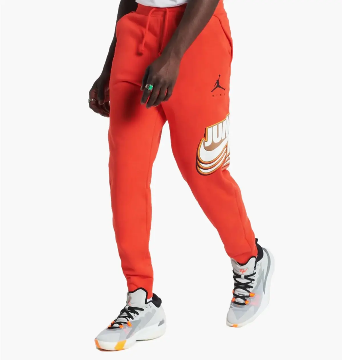 Брюки мужские Jordan Jumpman Core Fleece Pants Red Dc9608-673
