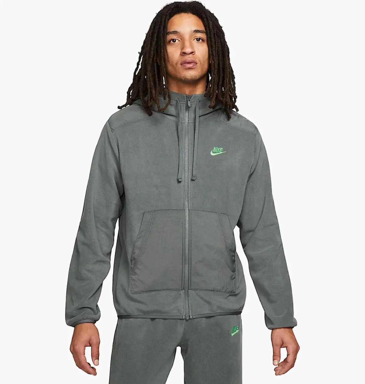 Кофта чоловіча Nike Teddy Fleece Grey