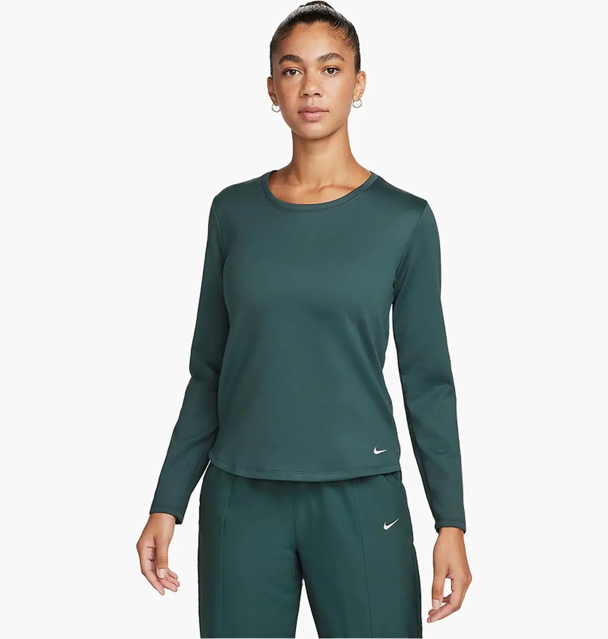 Кофта жіночі Nike Therma-Fit One Long-Sleeve Top Green
