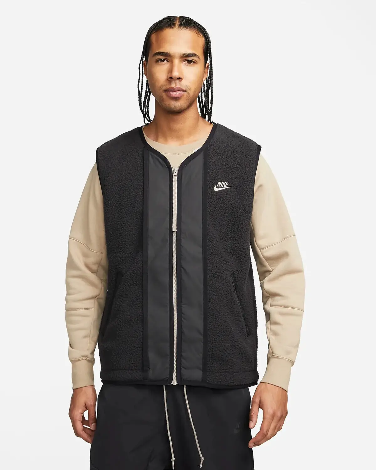 Жилетка чоловіча Nike Sportswear Sport Essentials High-Pile Fleece Vest