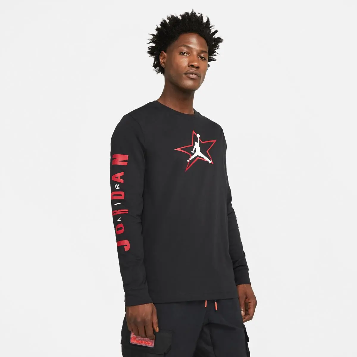 Кофта чоловіча Jordan Aj6 Gfx Ls Crew