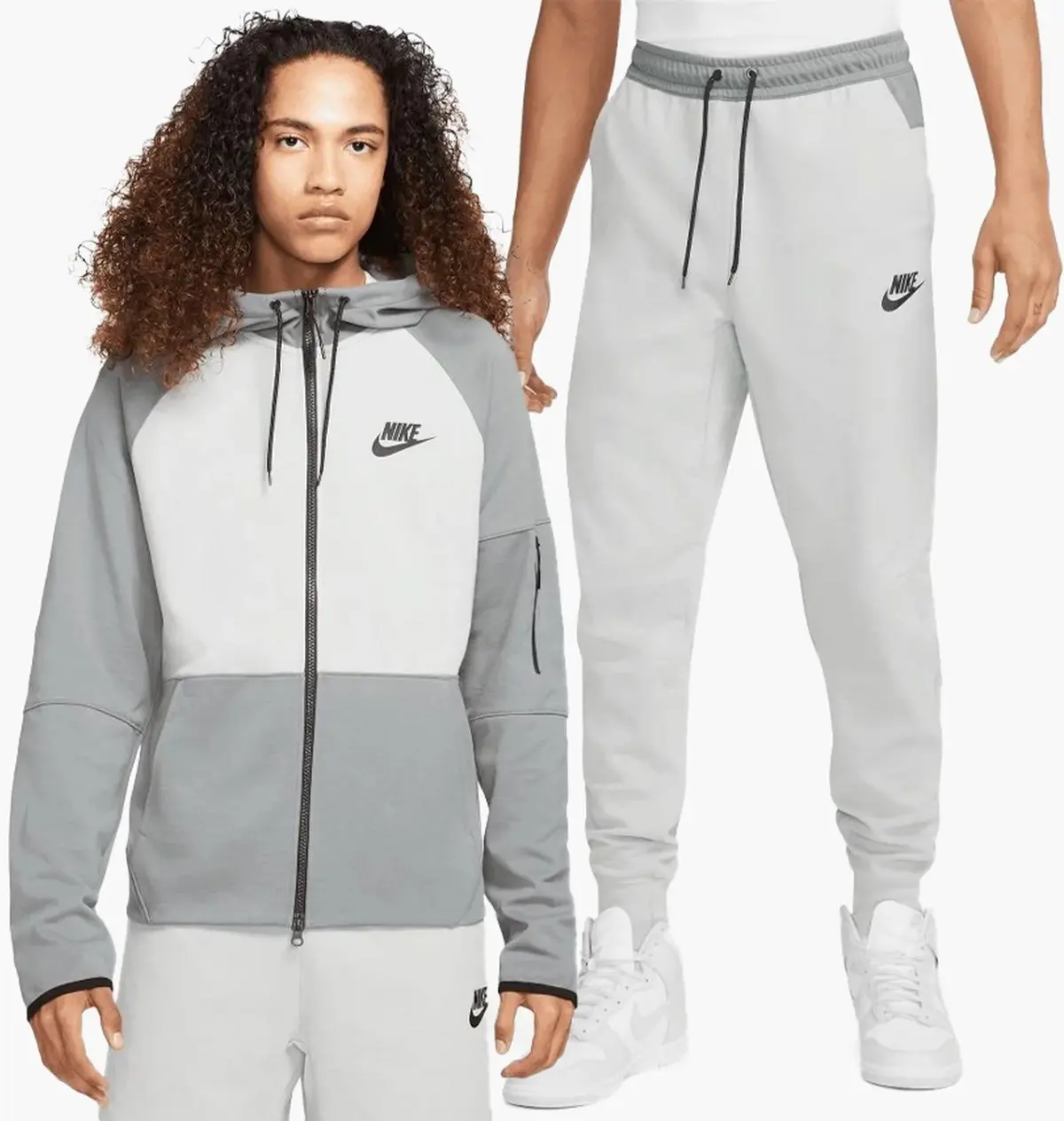 Спортивний костюм чоловічий Nike Sportswear Full Zip Grey