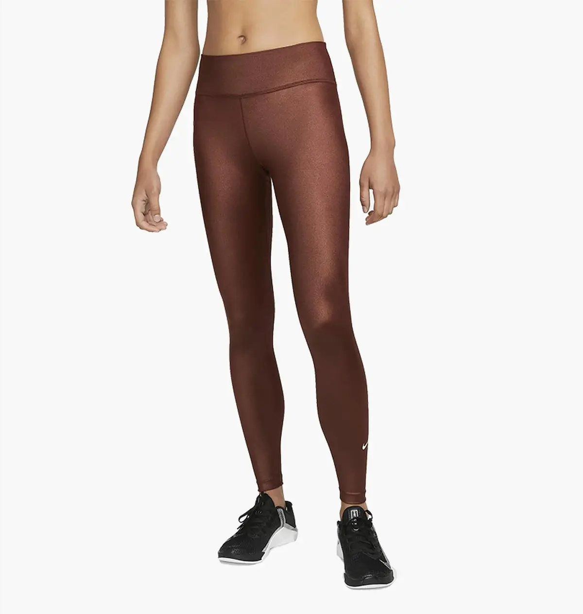 Лосіни жіночі Nike Dri-Fit One Brown