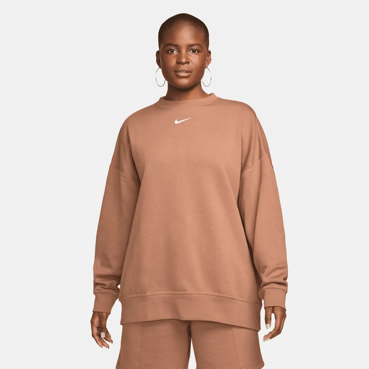 Кофта жіночі Nike Essentials Over-Oversized Fleece Crew Sweatshirt