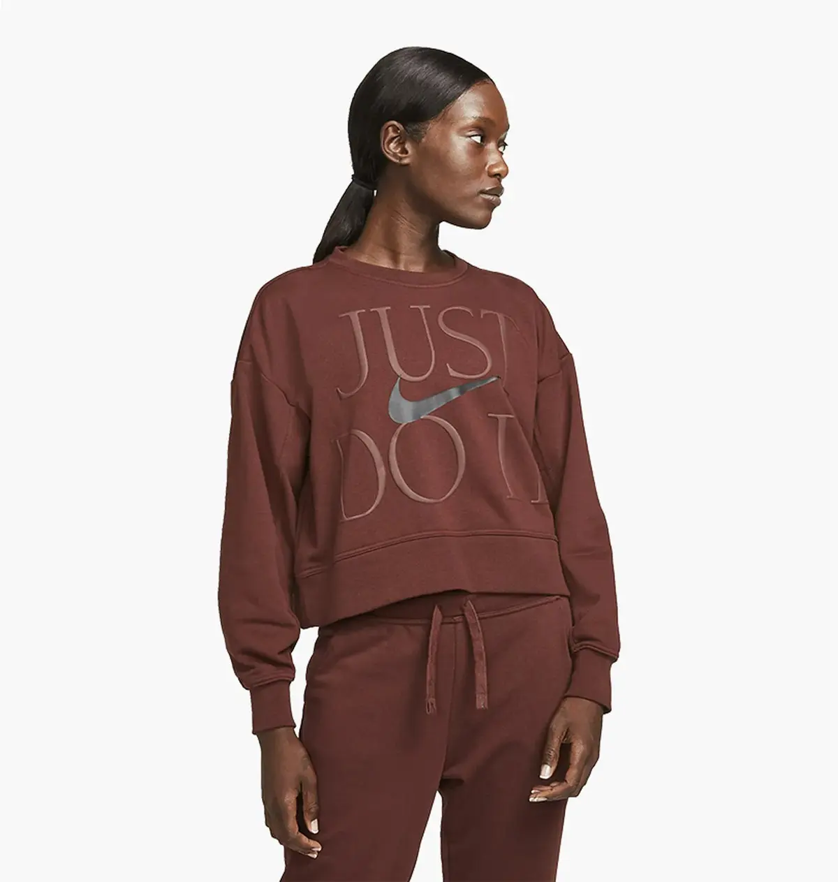 Кофта жіночі Nike Dri-Fit Get Fit Brown