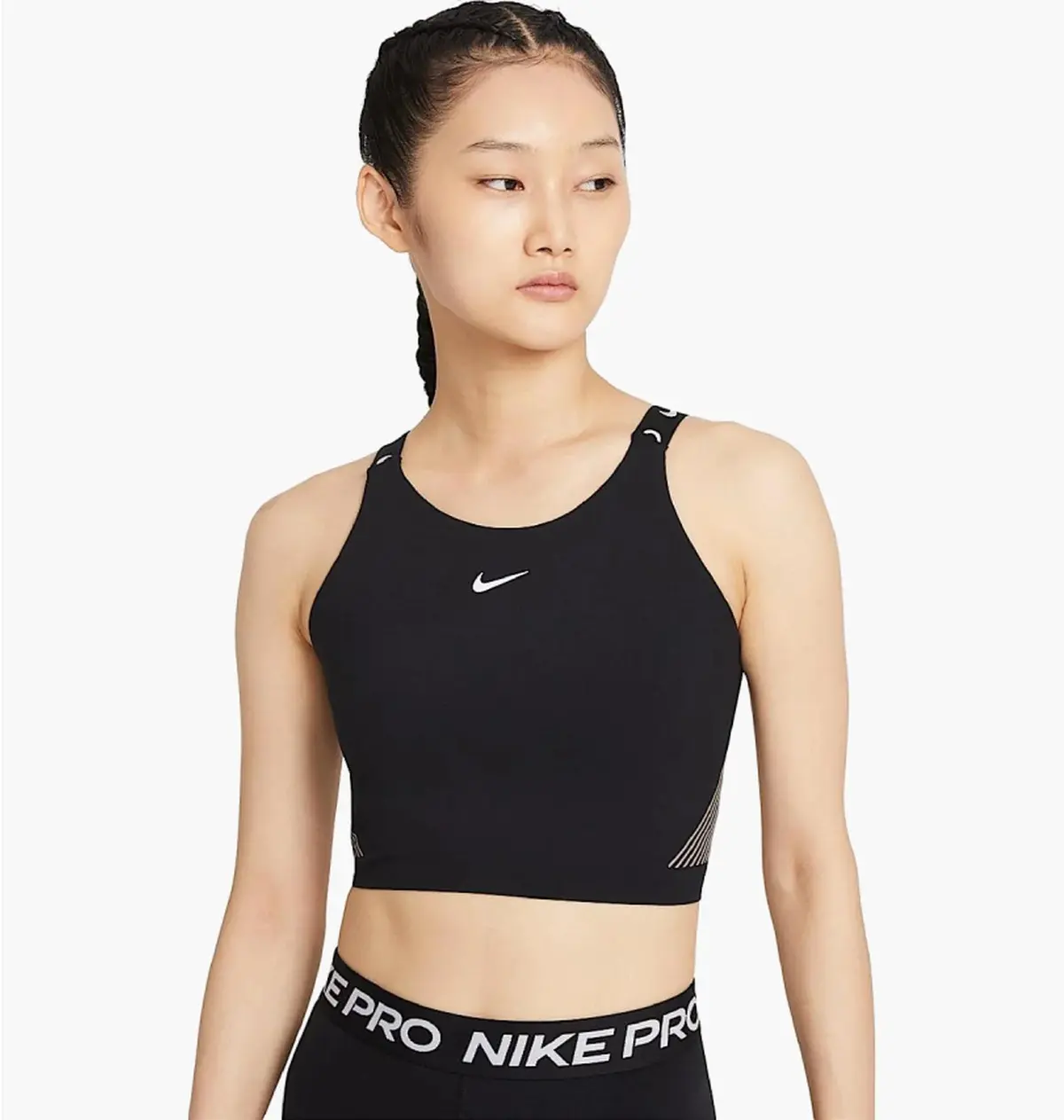 Спортивный топ женской Nike Pro Dri-Fit Black