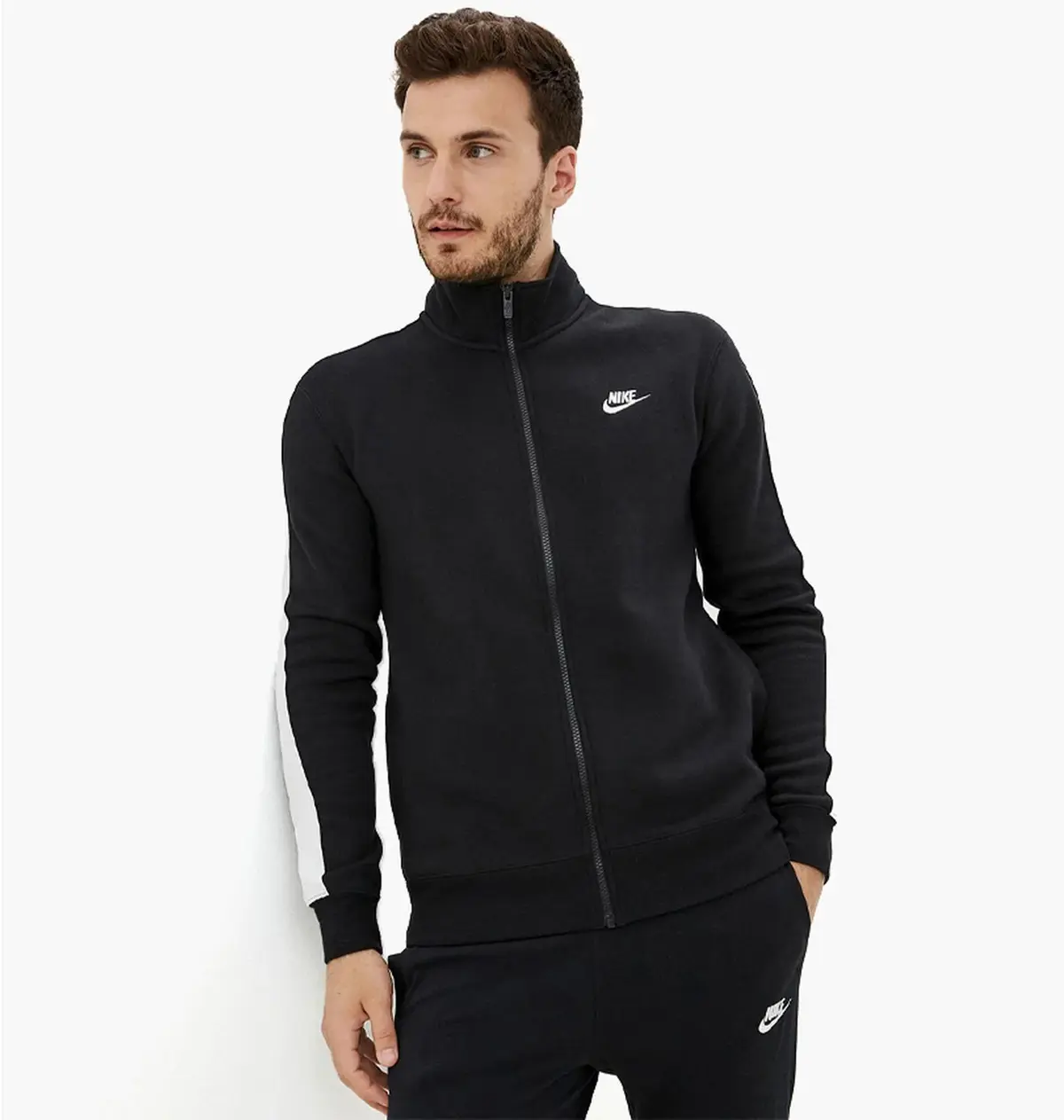 Кофта мужская Nike Sportswear Club Brushed-Back Jacket