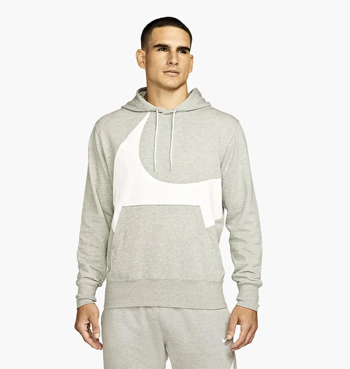 Кофта чоловіча Nike Sportswear Swoosh Grey