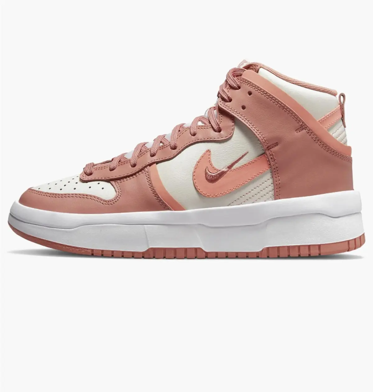 Кроссовки женские Nike Dunk High Up Peach