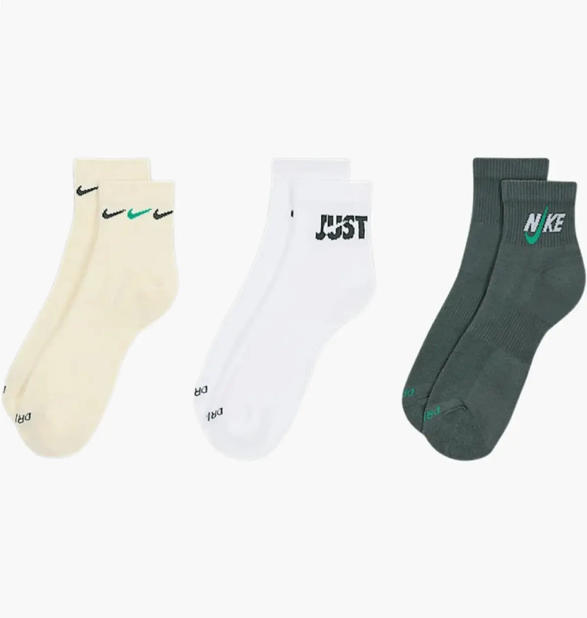 Носки Nike Everyday Plus Cushioned Ankle Multi (3 )