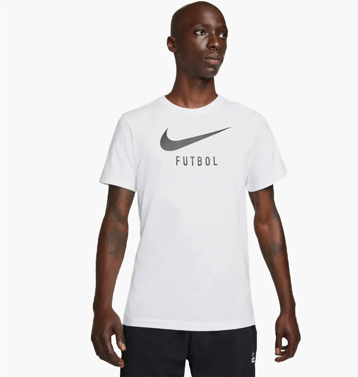 Футболка чоловіча Nike Swsh Ftbl Sccr White