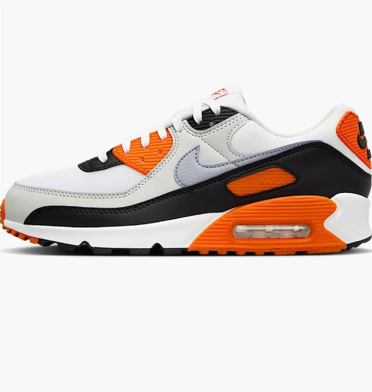 Кроссовки женские Nike Air Max 90 White/Orange