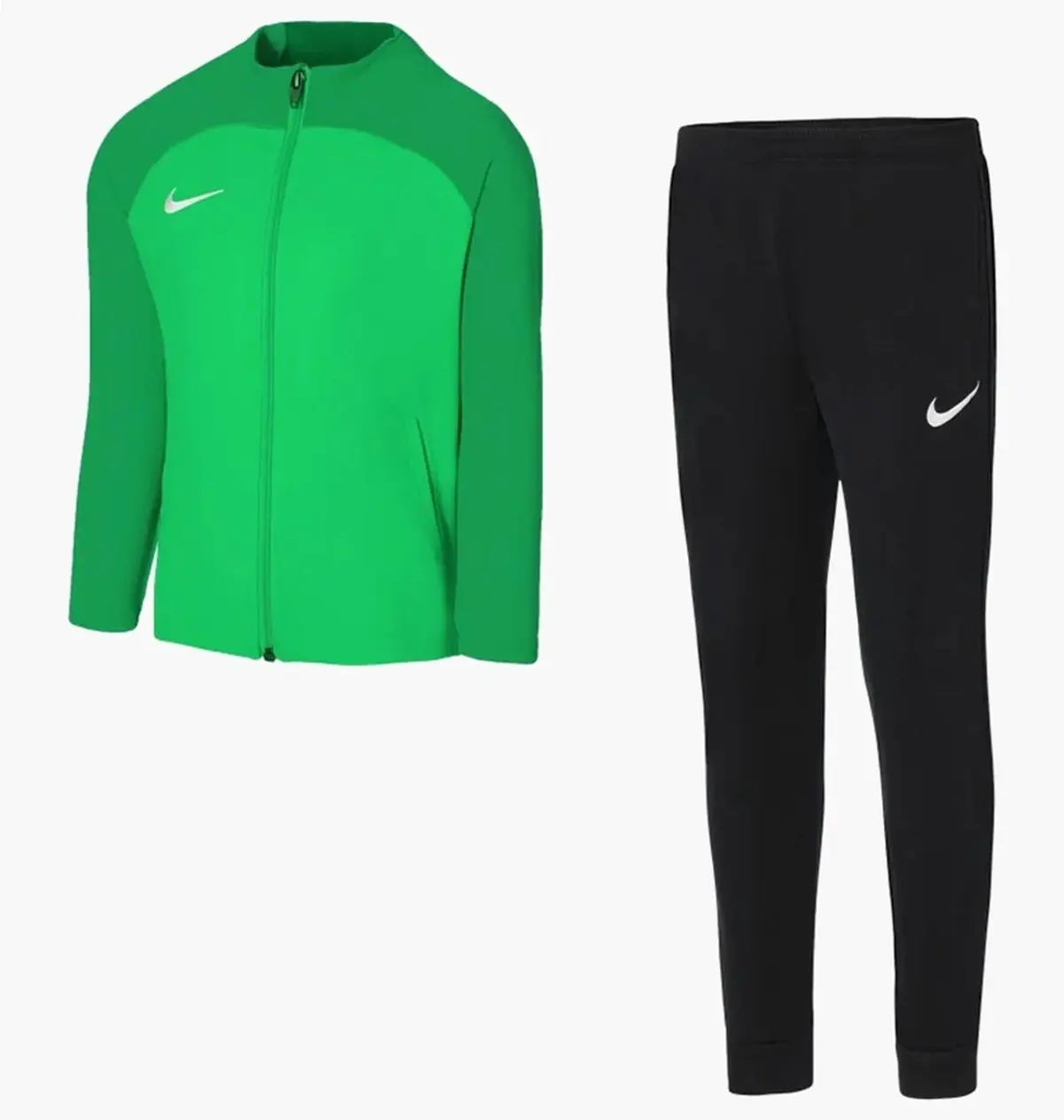 Спортивний костюм дитячий Nike Dri-Fit Academy Pro Little Kids Knit Soccer Tracksuit Black/Green