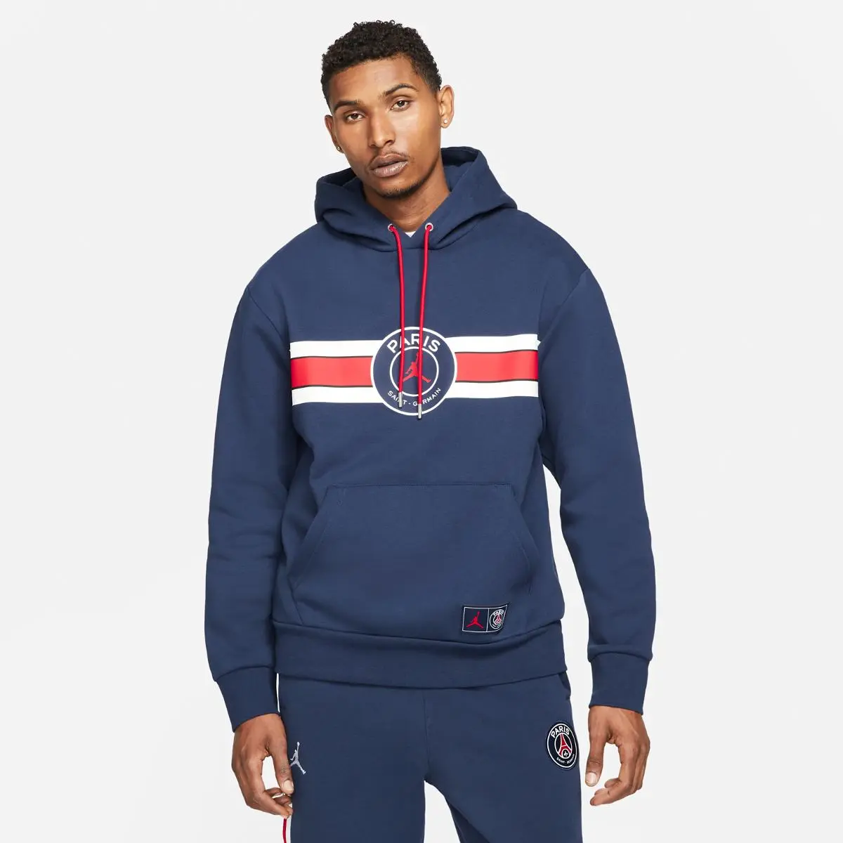 Кофта чоловіча Jordan Paris Saint-Germain Fleece Pullover Hoodie