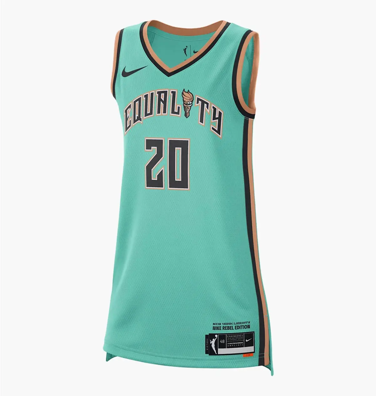 Майка женская Nike Sabrina Ionescu Liberty Rebel Edition Dri-Fit Wnba Victory Jersey Turquoise