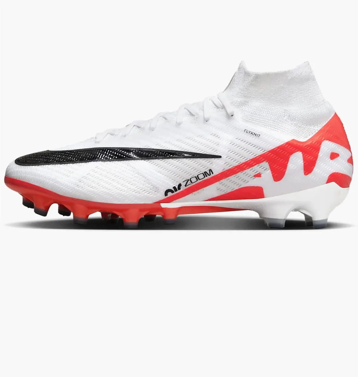 Бутсы унисекс Nike Mercurial Superfly 9 Elite Artificial-Grass Soccer Cleats White/Orange