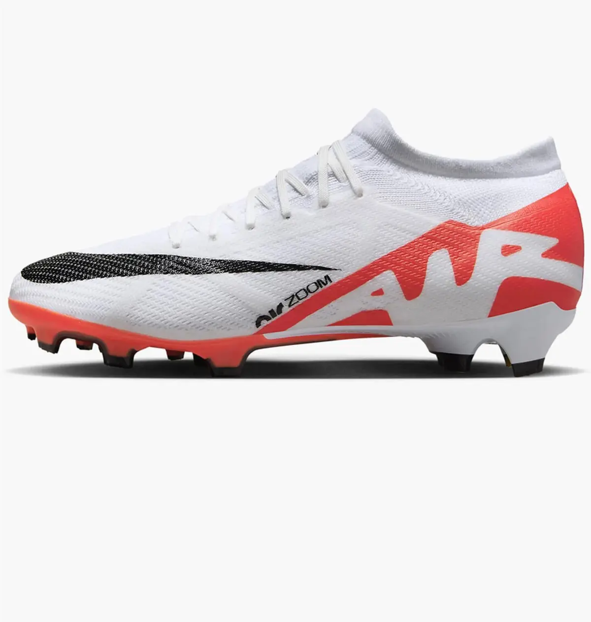 Бутсы унисекс Nike Mercurial Vapor 15 Pro Firm-Ground Soccer Cleats White/Red