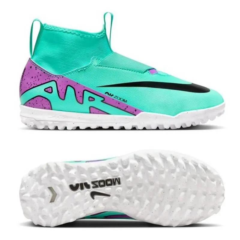 Сороконожки детские Nike Air Zoom Mercurial Superfly 9 Academy Tf Junior