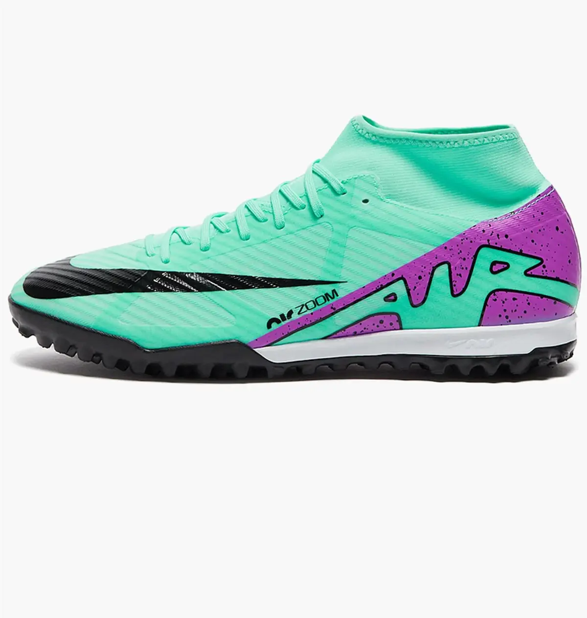 Сороконіжки унісекс Nike Air Zoom Mercurial Superfly Ix Academy Tf Turquoise