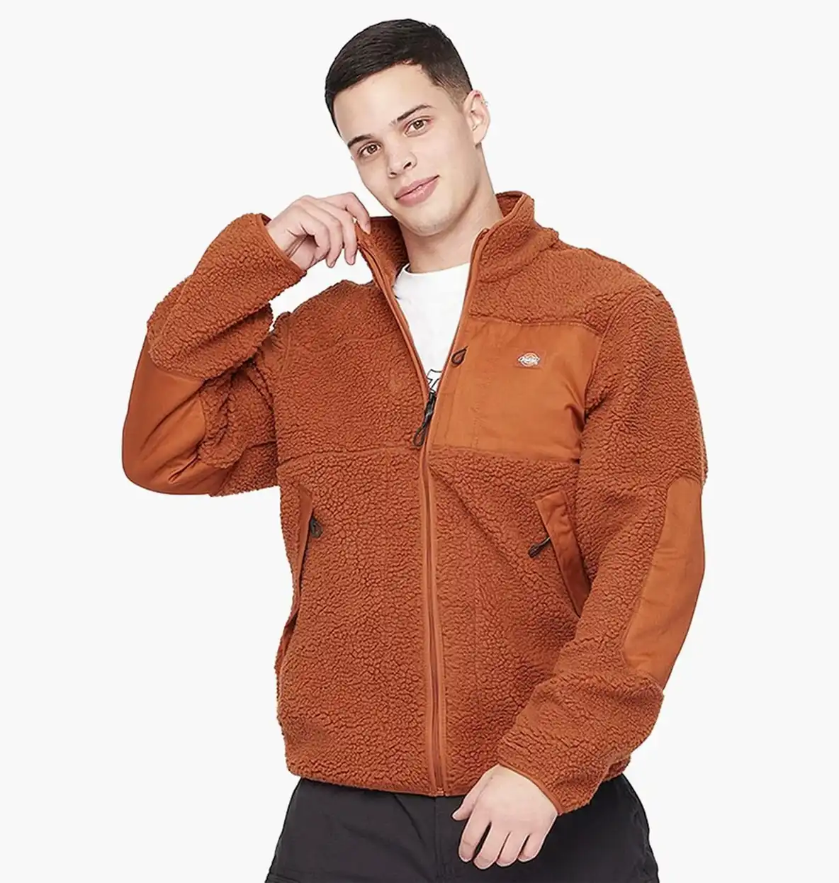 Кофта чоловіча Dickies Red Chute Fleece Orange Dk0a4xftiex1