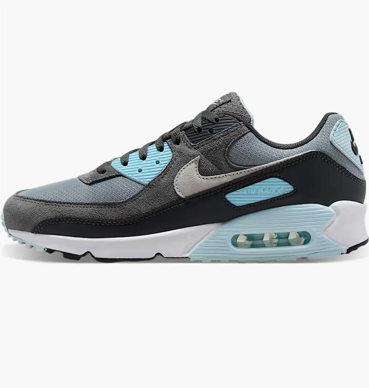 Кроссовки мужские Nike Air Max 90 Light Pumice Smoke Grey