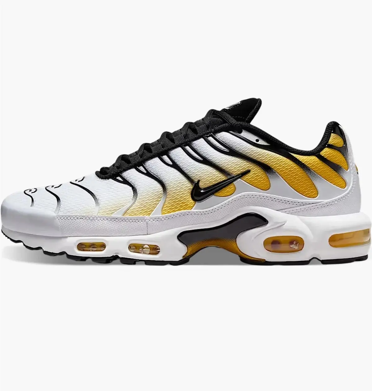 Кросівки чоловічі Nike Air Max Plus Varsity Maize білі з різнокольоровими деталями DM0032-104