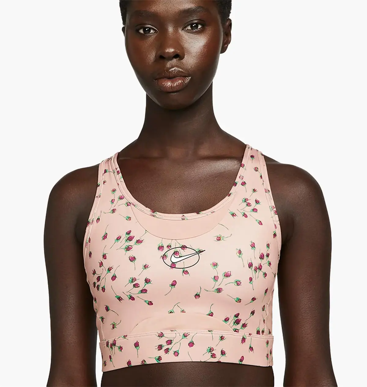 Спортивный топ женской Nike Dri-Fit Swoosh Icon Clash All Over Print Bra