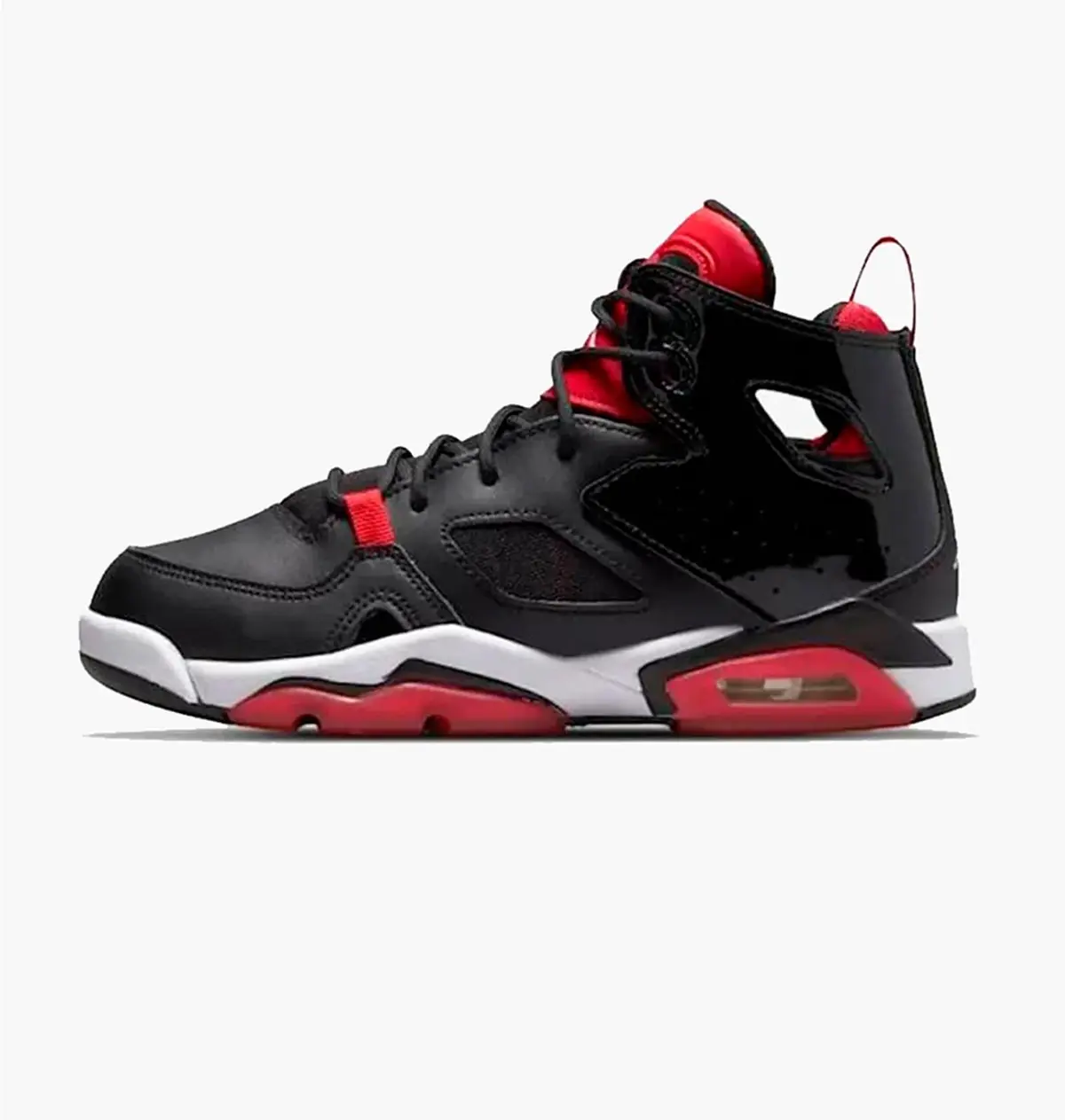 Кросівки жіночі Jordan Flight Club '91 Black/University Red/White