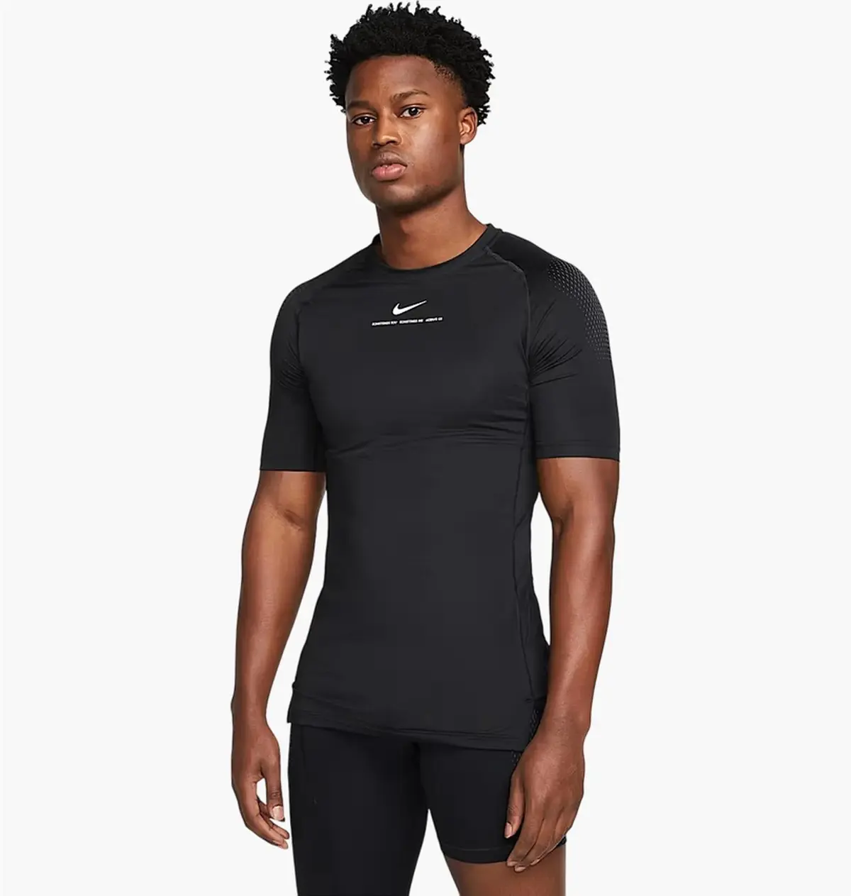 Футболка чоловіча Nike X Nocta Short-Sleeve Base Layer Basketball Top Black