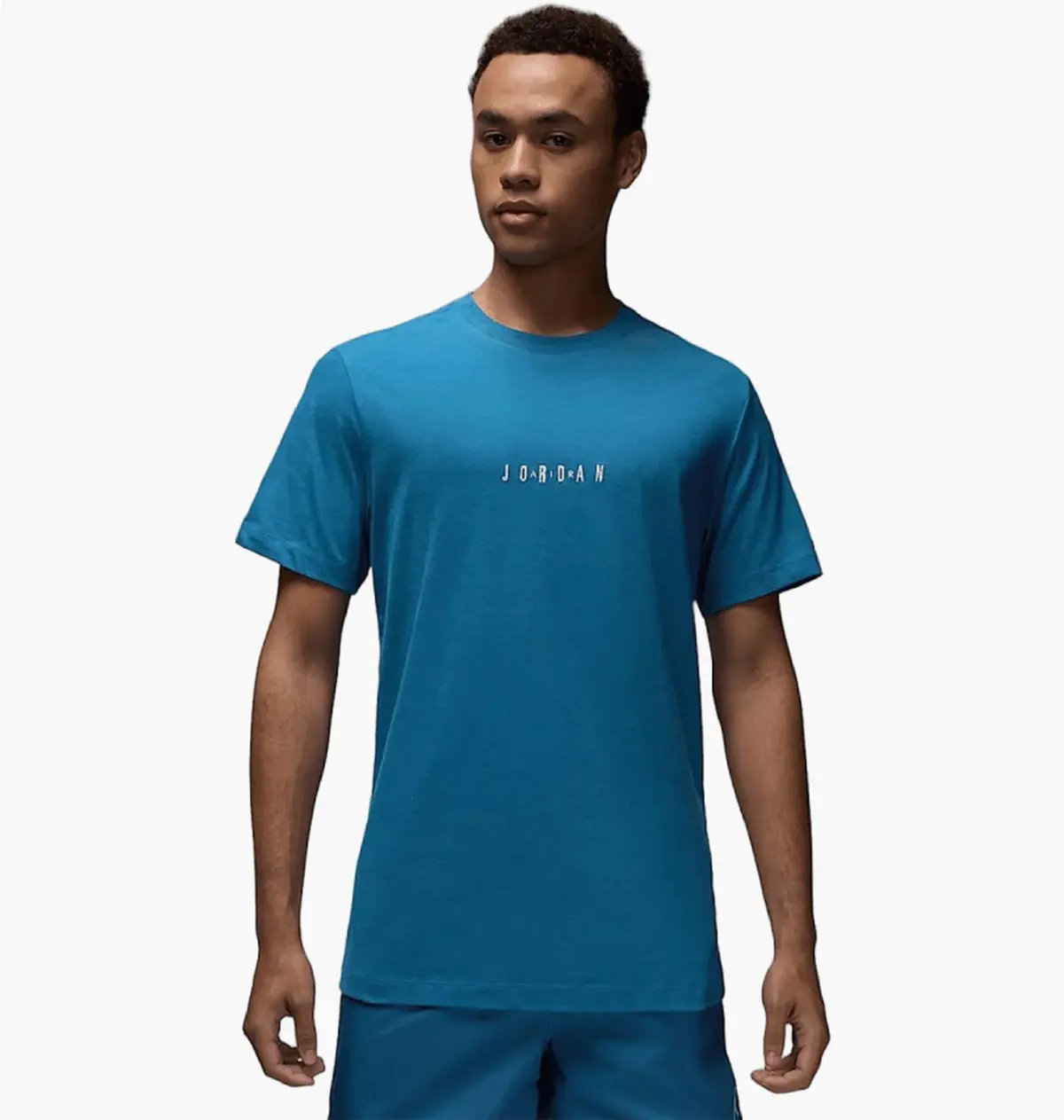 Футболка чоловіча Jordan Embroidered Crew Light Blue
