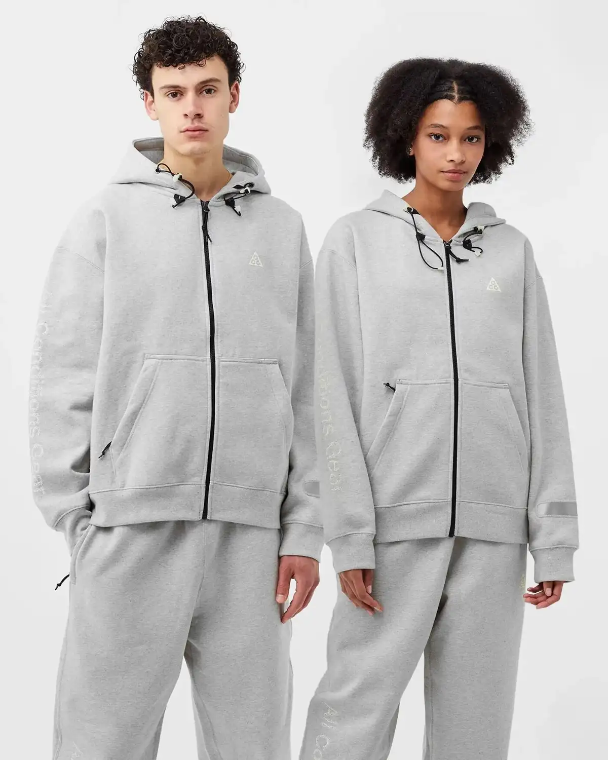 Кофта мужская Nike ACG Therma‑Fit Airora Full‑Zip Fleece серая DM4248-050