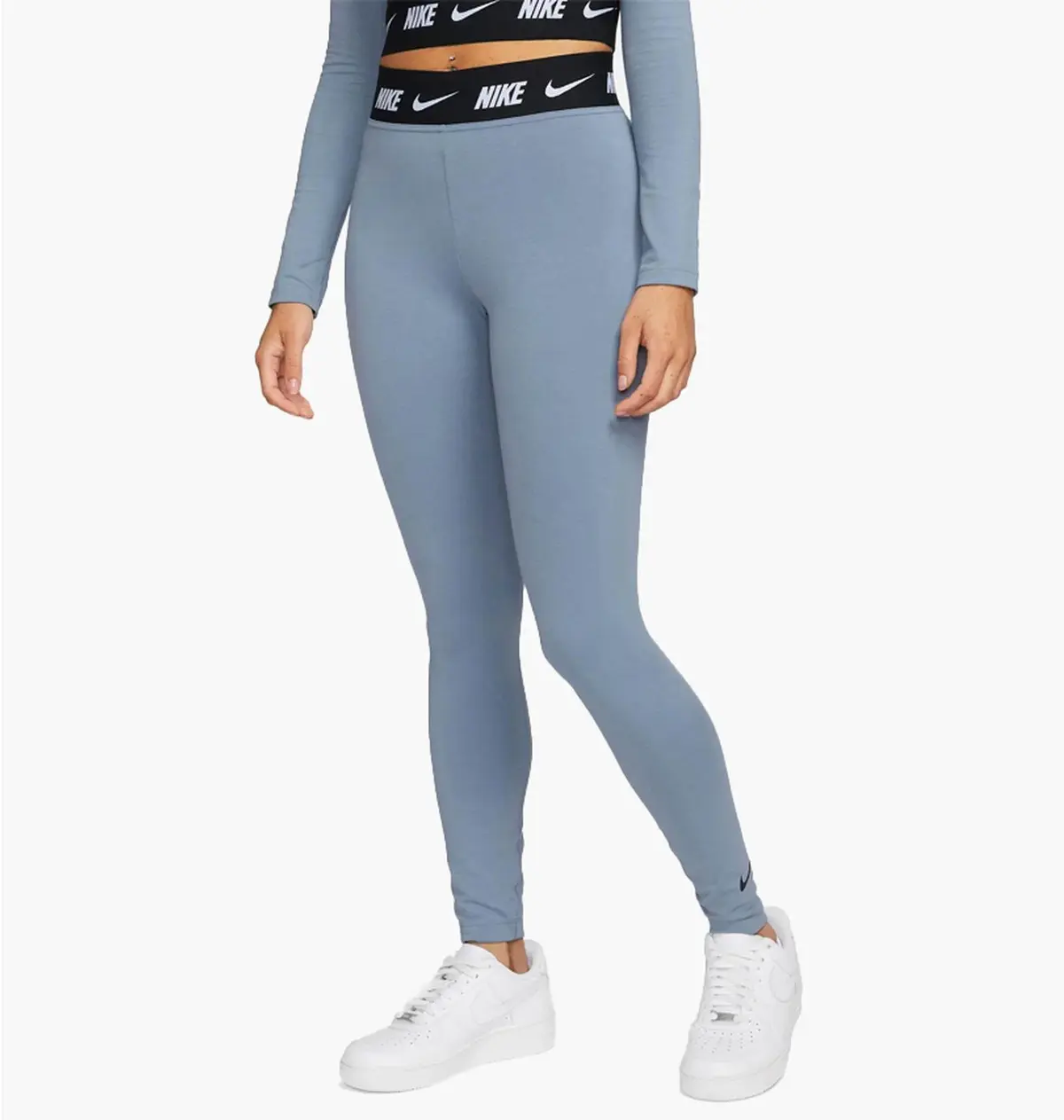 Лосіни жіночі Nike Sportswear Club High-Waisted Leggings Light Blue Dm4651-493