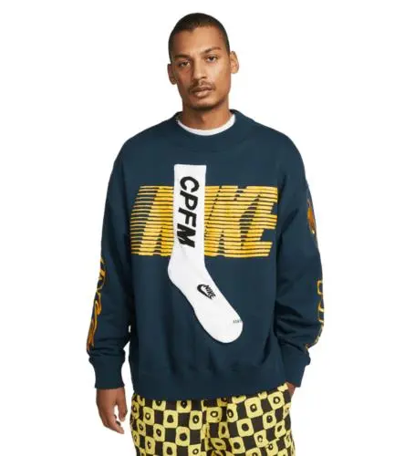 Кофта чоловіча Nike Cpfm Sock Fleece Crewneck Sweatshirt