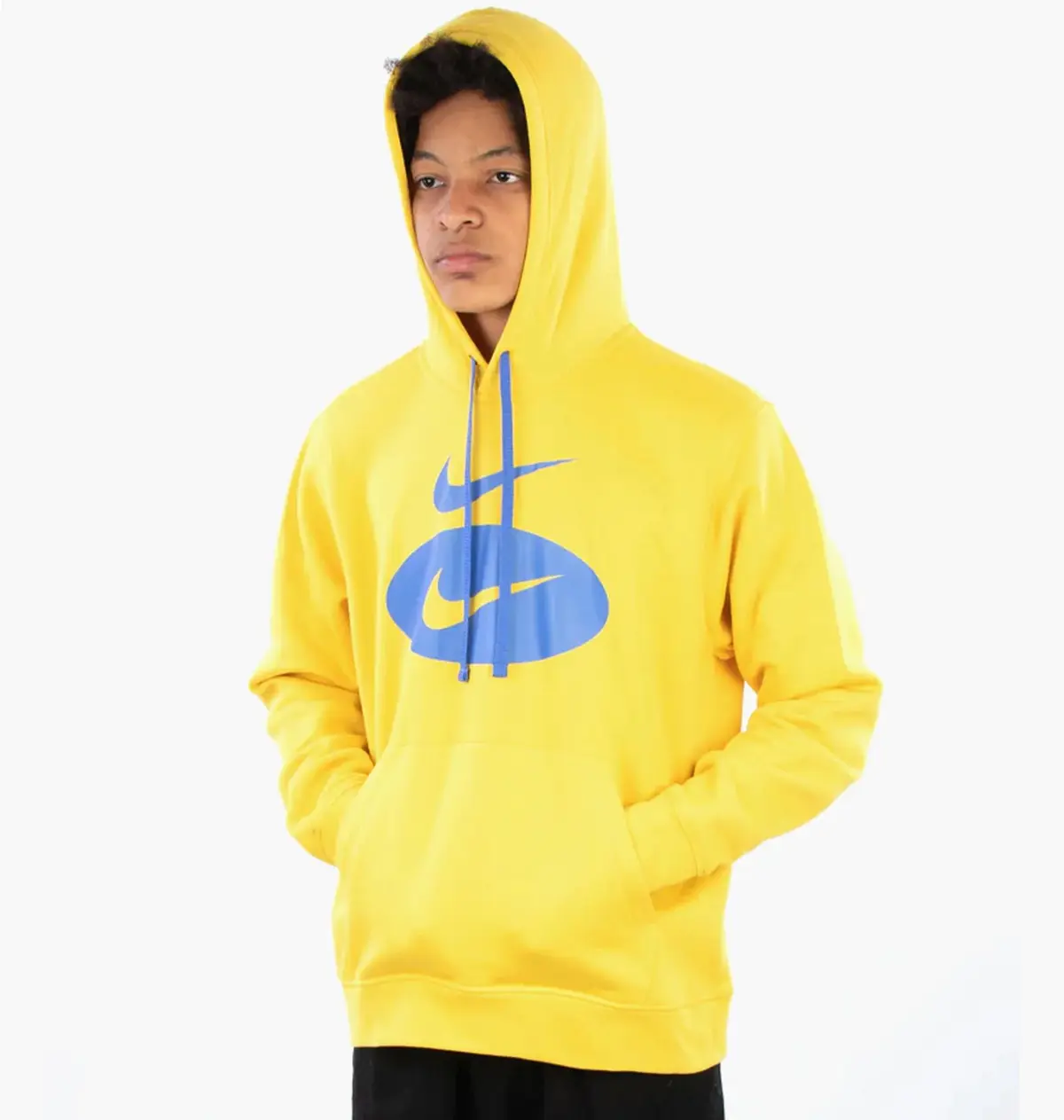Кофта мужская Nike Sportswear Swoosh League Yellow