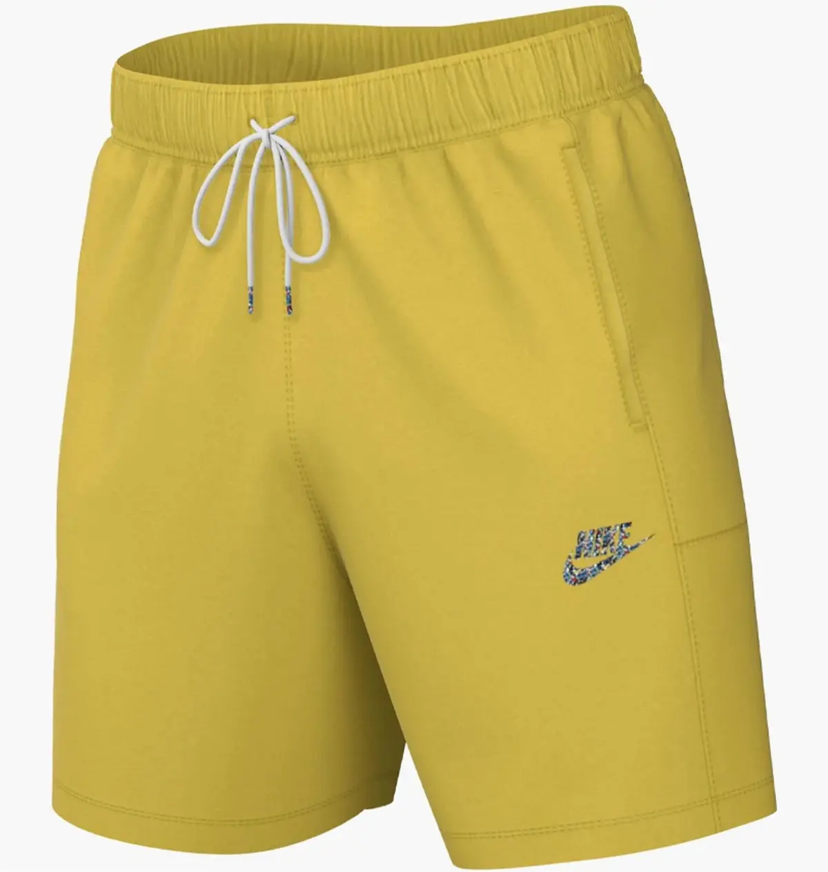 Шорти чоловічі Nike Sportswear Revival Fleece Short Yellow
