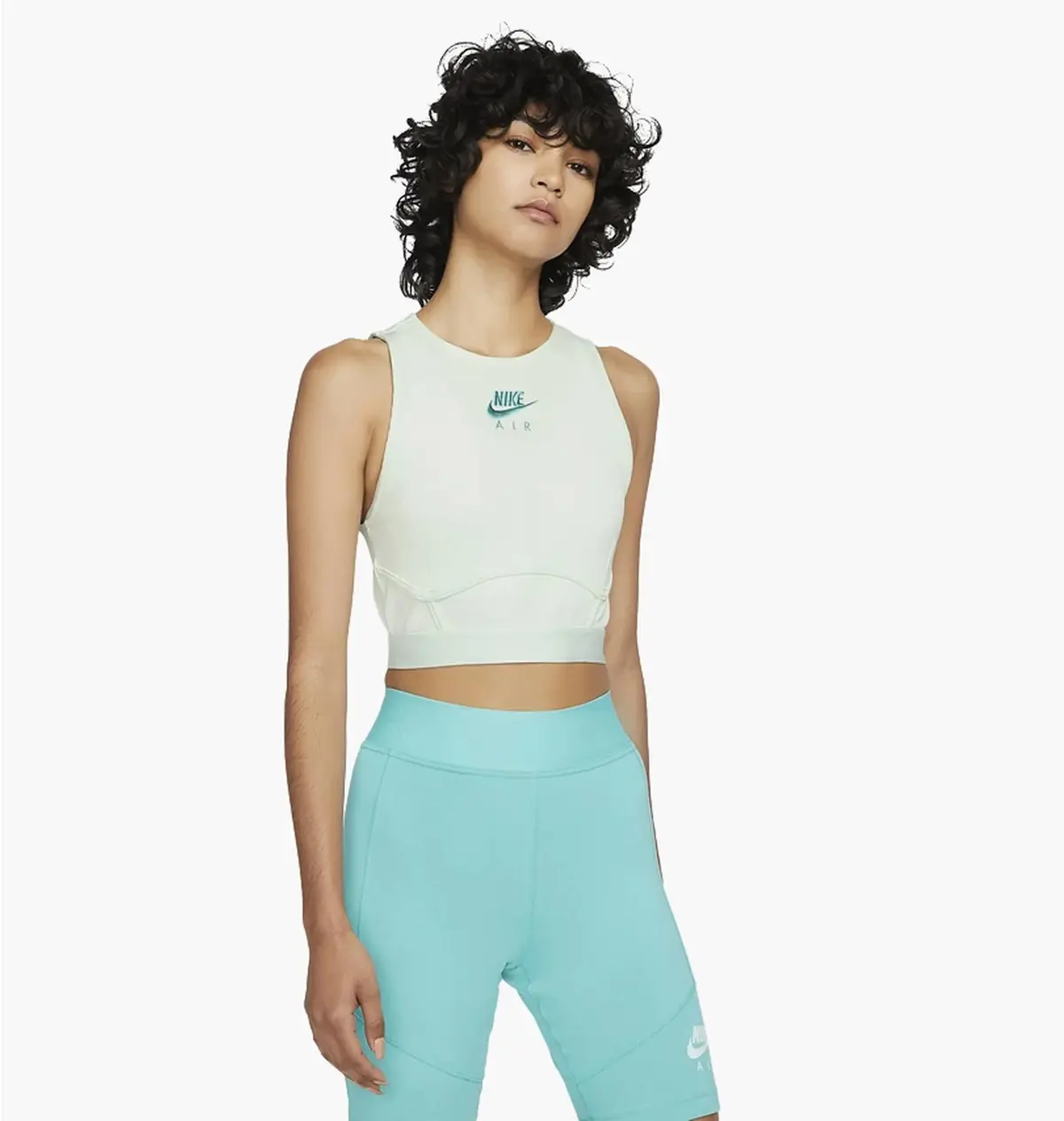 Спортивный топ женской Nike Nsw Air Rib Tank