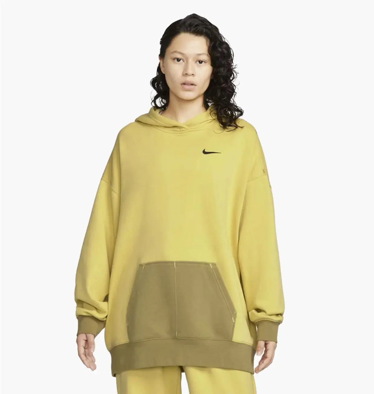 Кофта унісекс Nike Sportswear Swoosh Hoodie Yellow Dm6201-304