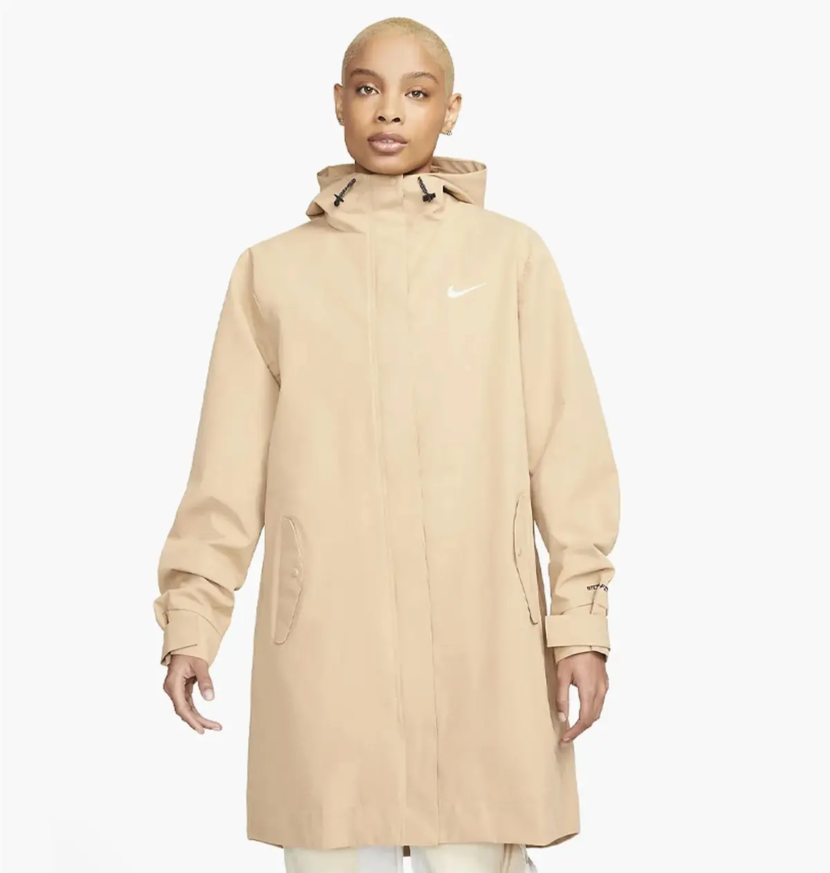 Куртка жіноча Nike W Nsw Essntl Sf Wvn Prka Jkt Beige