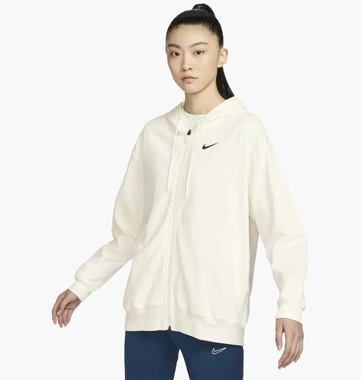 Кофта жіночі Nike Nsw Jrsy Os Fz Hoodie