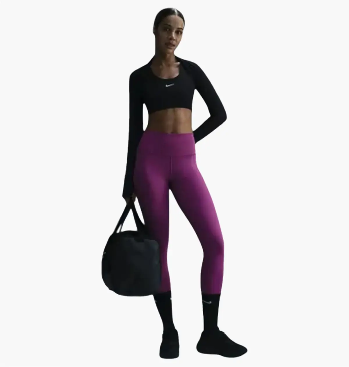 Лосіни жіночі Nike W One Df Tight Violet