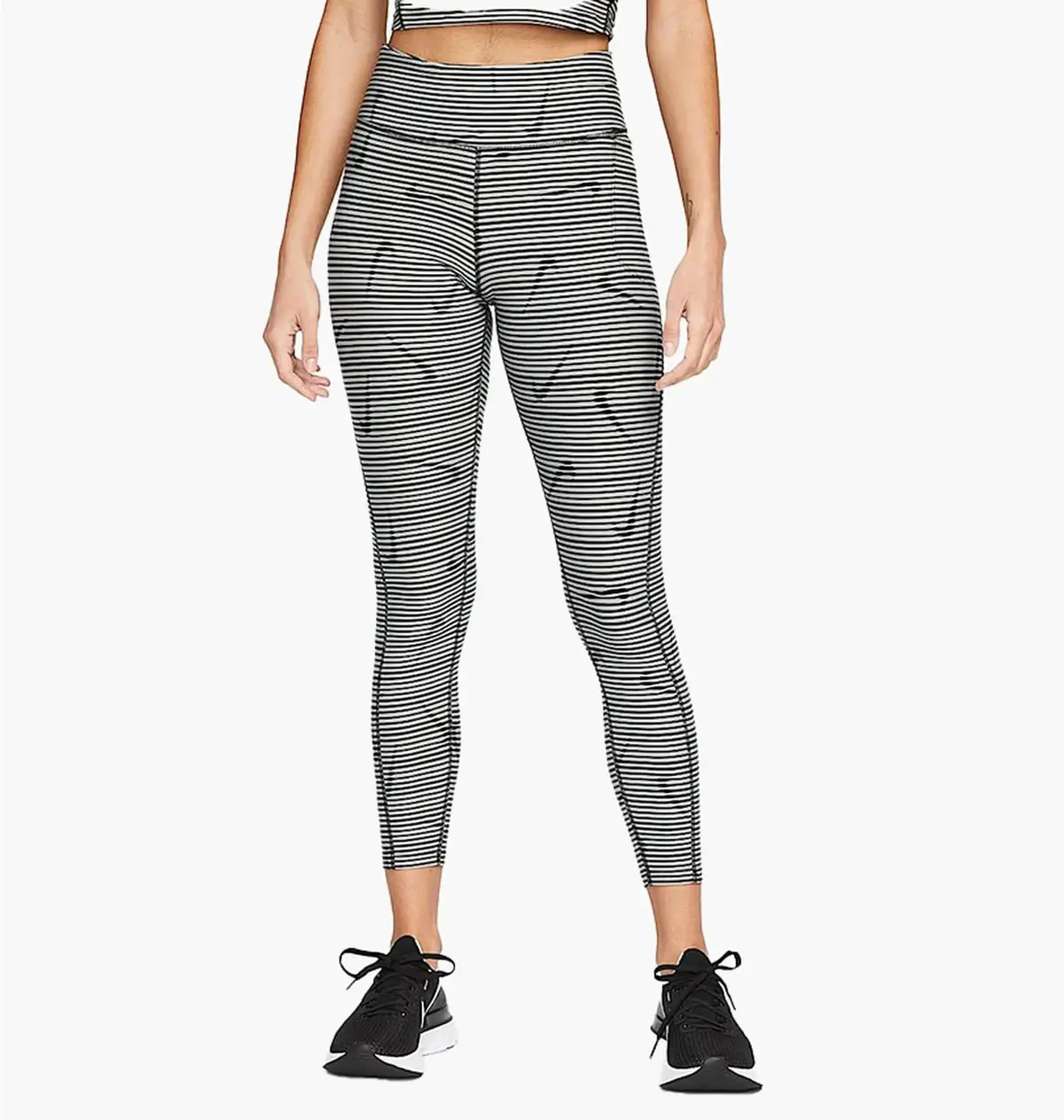 Лосіни жіночі Nike Dri-Fit Black/White