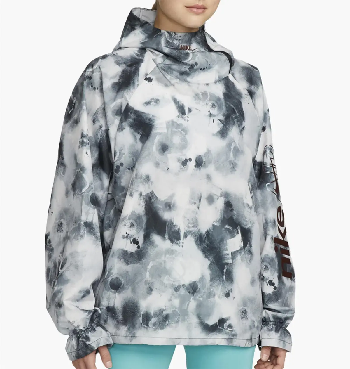 Ветровка женская Nike Air Dri Fit Running Jacket Grey/Blue